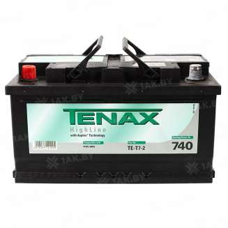 Аккумулятор Tenax High (80 Ah) 740 A, 12 V Прямая, L+ 0