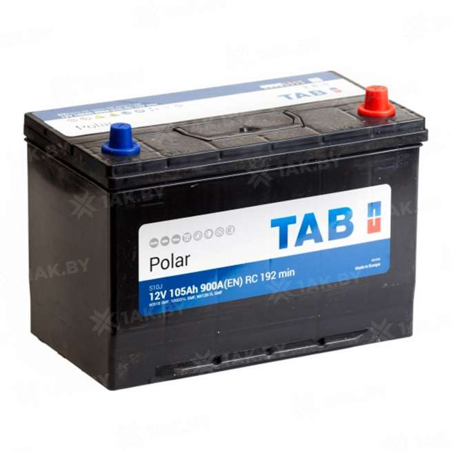 Аккумулятор TAB Polar (105 Ah) 900 A, 12 V Обратная, R+ D31 0