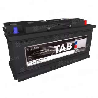 Аккумулятор TAB Polar (110 Ah) 1000 A, 12 V Обратная, R+ L6 Аккумулятор TAB Polar (110 Ah) 1000 A, 12 V Обратная, R+ L6