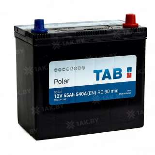 Аккумулятор TAB Polar (55 Ah) 540 A, 12 V Обратная, R+ B24 Аккумулятор TAB Polar (55 Ah) 540 A, 12 V Обратная, R+ B24