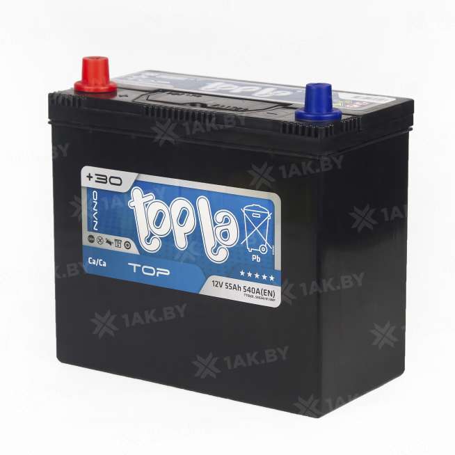 Аккумулятор TOPLA TOP (55 Ah) 490 А, 12 V Прямая, L+ B24 118355 0