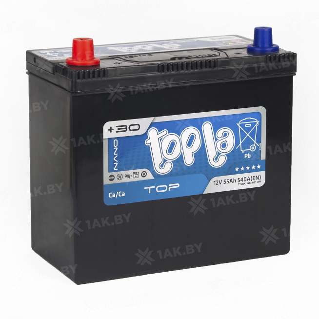 Аккумулятор TOPLA TOP (55 Ah) 490 А, 12 V Прямая, L+ B24 118355 2