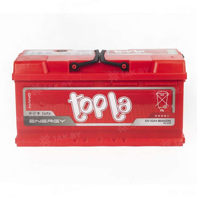 Аккумулятор TOPLA Energy (92 Ah) 800 A, 12 V Прямая, L+ LB5 108192 0
