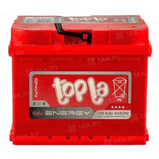 Аккумулятор TOPLA Energy (45 Ah) 420 A, 12 V Обратная, R+ LB1 108845 Аккумулятор TOPLA Energy (45 Ah) 420 A, 12 V Обратная, R+ LB1 108845