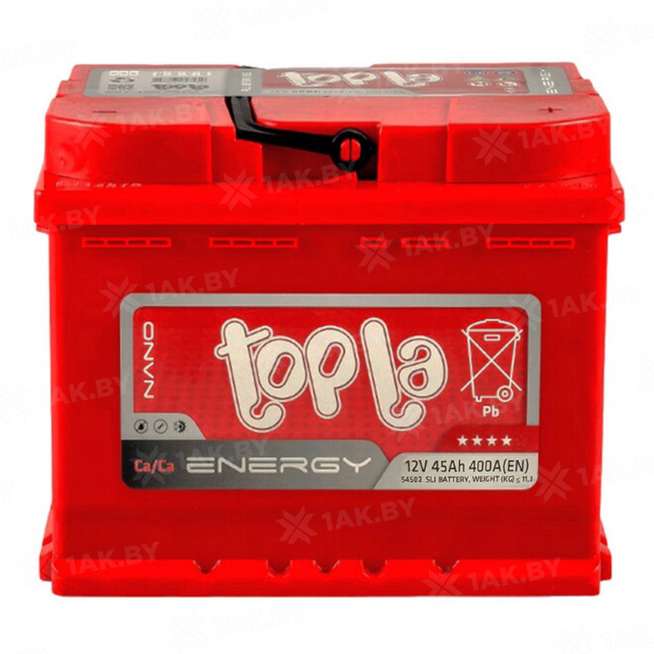 Аккумулятор TOPLA Energy (45 Ah) 420 A, 12 V Обратная, R+ L0 108845 0