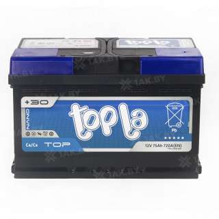 Аккумулятор TOPLA TOP (75 Ah) 720 A, 12 V Обратная, R+ LB3 118072