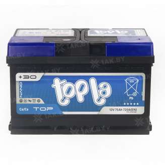 Аккумулятор TOPLA TOP (75 Ah) 720 A, 12 V Обратная, R+ 2