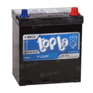Аккумулятор TOPLA TOP (45 Ah) 360 A, 12 V Обратная, R+ B24 118845