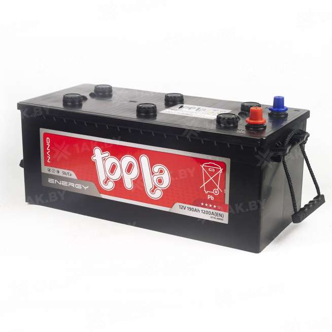 Аккумулятор TOPLA Energy (190 Ah) 1200 A, 12 V Прямая, L+ D5 159913 2