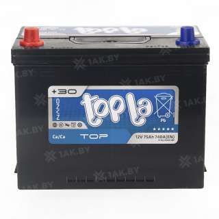 Аккумулятор TOPLA TOP (75 Ah) 740 A, 12 V Прямая, L+ D26 118975 Аккумулятор TOPLA TOP (75 Ah) 740 A, 12 V Прямая, L+ D26 118975