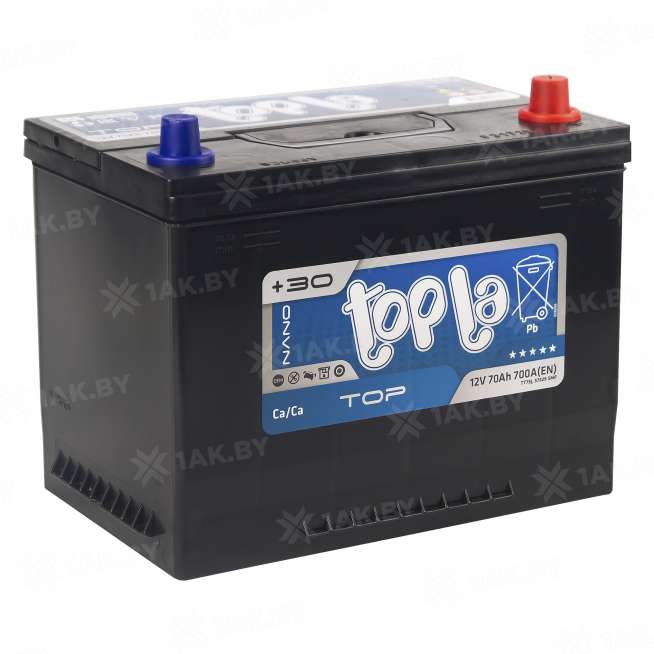 Аккумулятор TOPLA TOP (70 Ah) 700 A, 12 V Обратная, R+ D26 118870 0