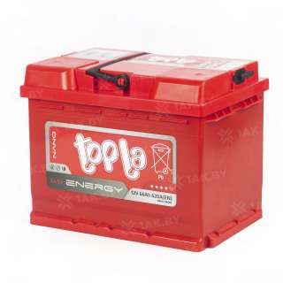Аккумулятор TOPLA Energy (66 Ah) 620 A, 12 V Обратная, R+ L2 108066 Аккумулятор TOPLA Energy (66 Ah) 620 A, 12 V Обратная, R+ L2 108066