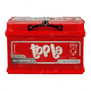 Аккумулятор TOPLA Energy (73 Ah) 630 A, 12 V Обратная, R+ LB3 108073 Аккумулятор TOPLA Energy (73 Ah) 630 A, 12 V Обратная, R+ LB3 108073
