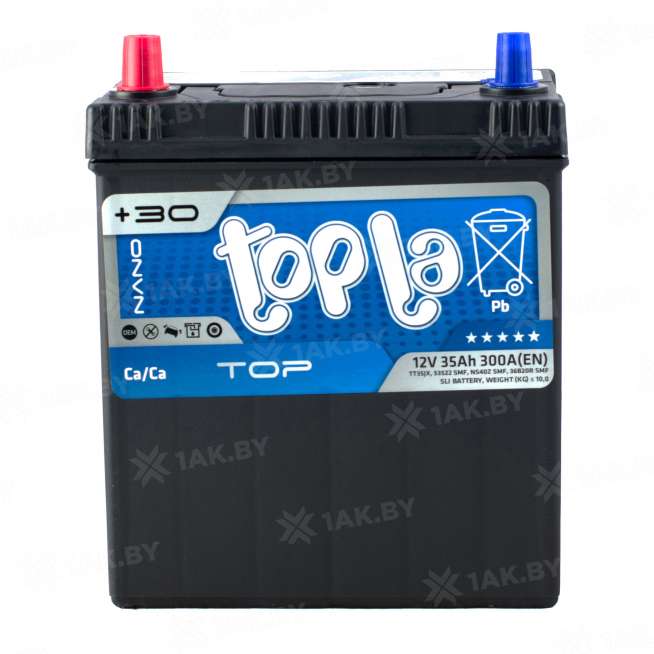 Аккумулятор TOPLA TOP (35 Ah) 270 A, 12 V Прямая, L+ B19 118935 0