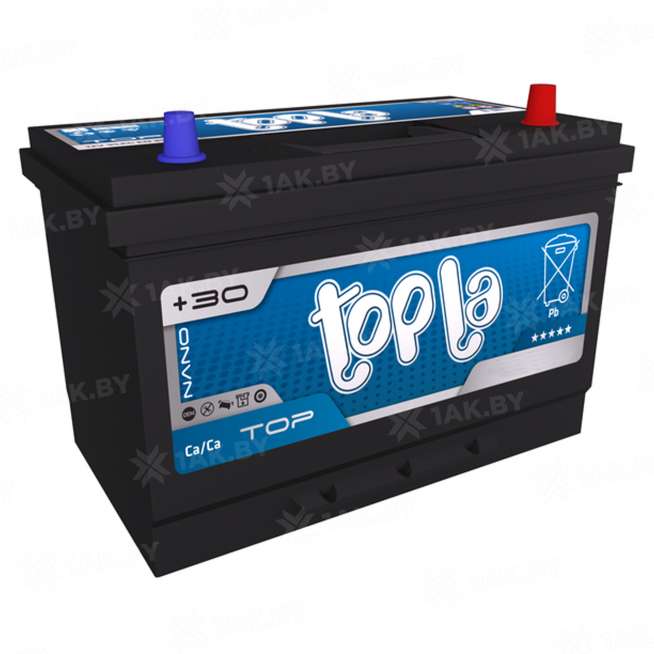 Аккумулятор TOPLA TOP (100 Ah) 900 A, 12 V Обратная, R+ LB5 118002 0