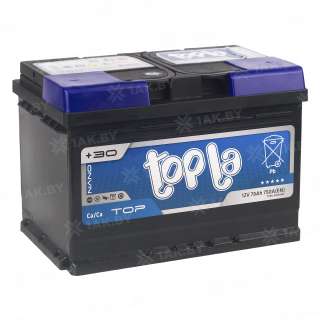 Аккумулятор TOPLA TOP (78 Ah) 750 A, 12 V Обратная, R+ L3 118678 Аккумулятор TOPLA TOP (78 Ah) 750 A, 12 V Обратная, R+ L3 118678