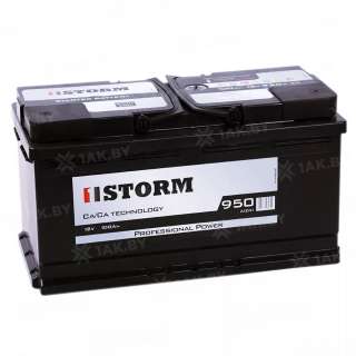 Аккумулятор STORM (100 Ah) 950 A, 12 V Прямая, L+ L5 100