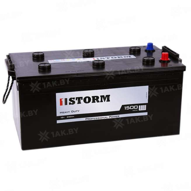Аккумулятор STORM (230 Ah) 1500 A, 12 V Прямая, L+ D6 230 0