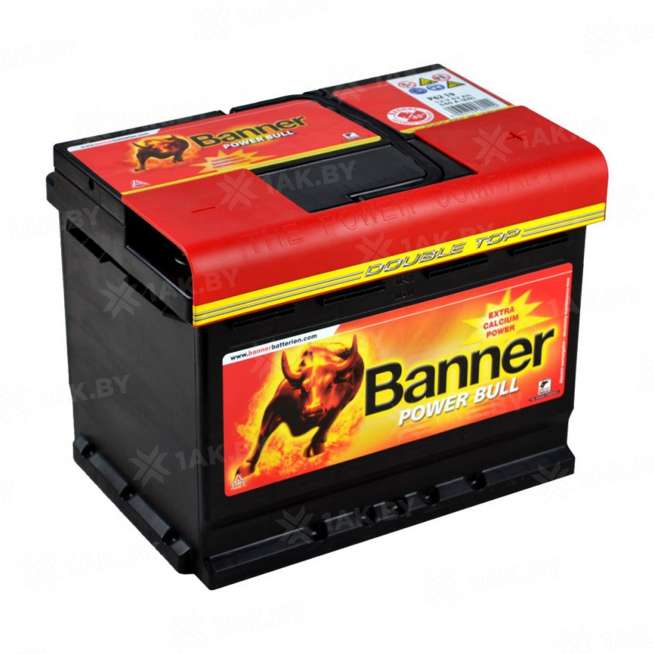 Аккумулятор Banner Power (62 Ah) 540 A, 12 V Обратная, R+ LB2 0