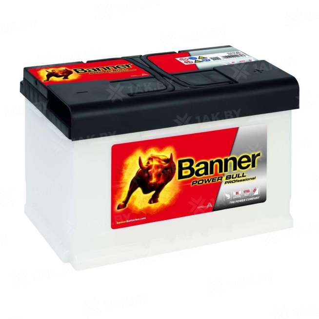 Аккумулятор Banner Power (75 Ah) 680 A, 12 V Обратная, R+ L3 0