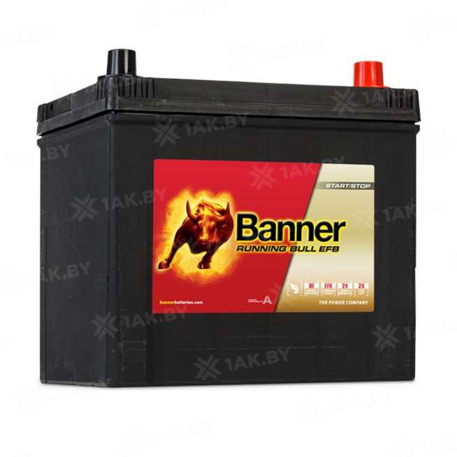 Аккумулятор Banner Running EFB 65 Ah, 550 A, 12 V Обратная, R+ D23 0