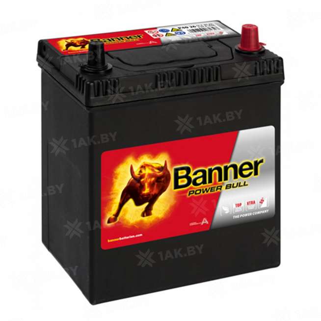 Аккумулятор Banner Power (40 Ah) 330 A, 12 V Обратная, R+ B19 0