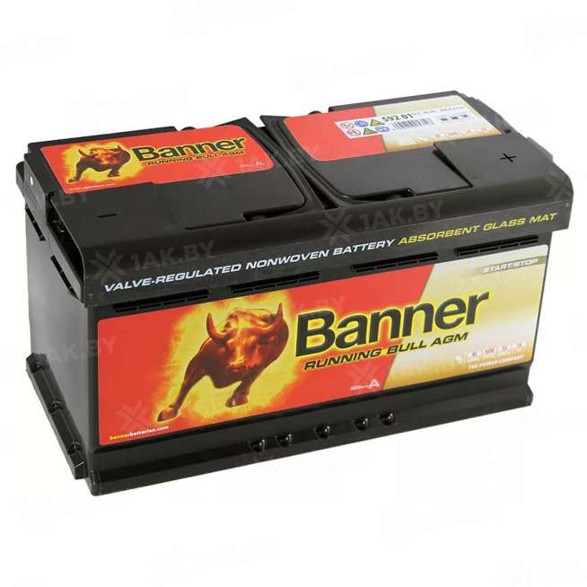 Аккумулятор Banner Running (92 Ah) 850 A, 12 V Обратная, R+ L5 0