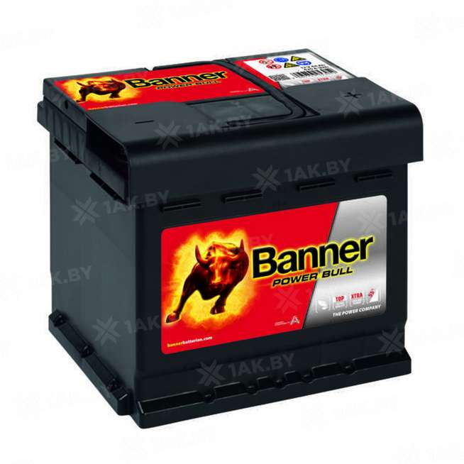 Аккумулятор Banner Power (50 Ah) 450 A, 12 V Обратная, R+ L1 0