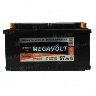 Аккумулятор MEGAVOLT (97 Ah) 800 A, 12 V Обратная, R+ L5 Аккумулятор MEGAVOLT (97 Ah) 800 A, 12 V Обратная, R+ L5