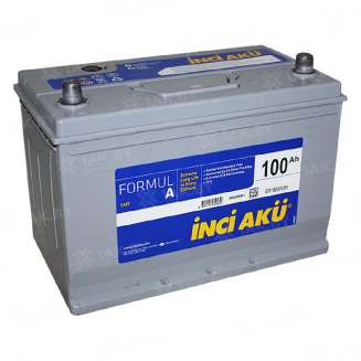 Аккумулятор INCI AKU Supra (100 Ah) 860 A, 12 V Обратная, R+ 0