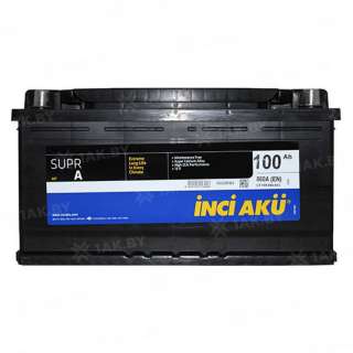 Аккумулятор INCI AKU Supra (100 Ah) 860 A, 12 V Обратная, R+ L5 Аккумулятор INCI AKU Supra (100 Ah) 860 A, 12 V Обратная, R+ L5