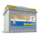 Аккумулятор INCI AKU Nano Gold (65 Ah) 620 A, 12 V Обратная, R+ L2