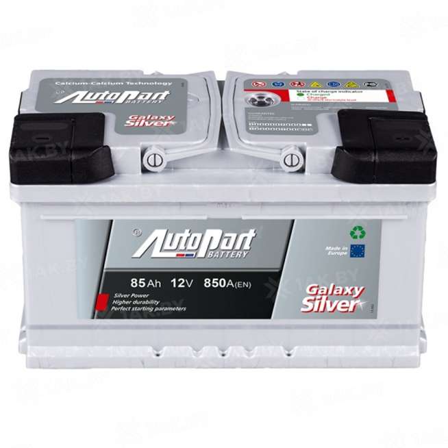 Аккумулятор GALAXY SILVER (85 Ah) 850 A, 12 V Обратная, R+ LB4 0