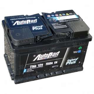 Аккумулятор AUTOPART GALAXY PLUS (77 Ah) 750 A, 12 V Обратная, R+ L3 Аккумулятор AUTOPART GALAXY PLUS (77 Ah) 750 A, 12 V Обратная, R+ L3