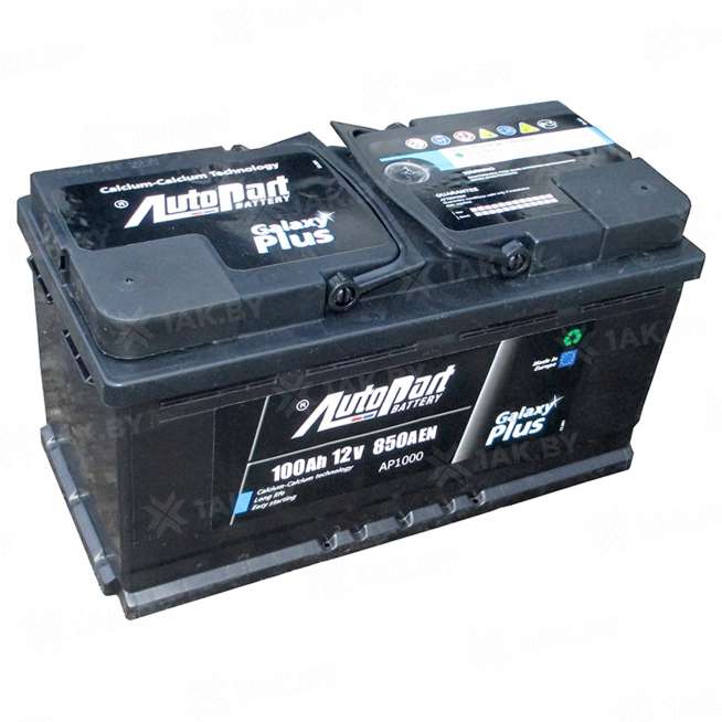 Аккумулятор AUTOPART GALAXY PLUS (100 Ah) 850 A, 12 V Обратная, R+ L5 0