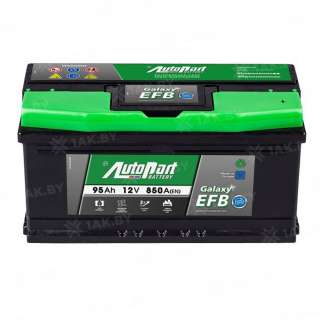 Аккумулятор AUTOPART GALAXY EFB (95 Ah) 850 A, 12 V Обратная, R+ LB5 ARL595-580 Аккумулятор AUTOPART GALAXY EFB (95 Ah) 850 A, 12 V Обратная, R+ LB5 ARL595-580