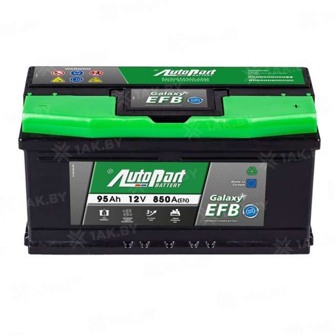 Аккумулятор AUTOPART GALAXY EFB (95 Ah) 850 A, 12 V Обратная, R+ LB5 ARL595-580 0