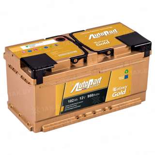 Аккумулятор AUTOPART GALAXY GOLD (102 Ah) 950 A, 12 V Обратная, R+ LB5 Аккумулятор AUTOPART GALAXY GOLD (102 Ah) 950 A, 12 V Обратная, R+ LB5