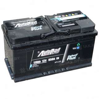Аккумулятор AUTOPART GALAXY PLUS (110 Ah) 950 A, 12 V Обратная, R+ L5