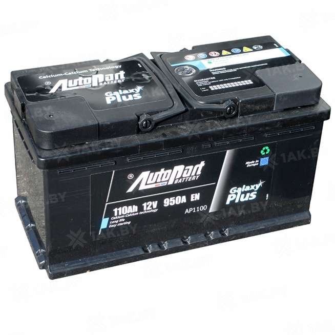 Аккумулятор AUTOPART GALAXY PLUS (110 Ah) 950 A, 12 V Обратная, R+ L5 0