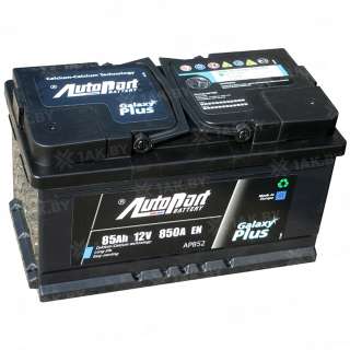 Аккумулятор AUTOPART GALAXY PLUS (85 Ah) 850 A, 12 V Обратная, R+ LB4 Аккумулятор AUTOPART GALAXY PLUS (85 Ah) 850 A, 12 V Обратная, R+ LB4