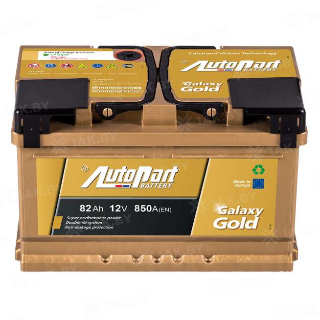 Аккумулятор AUTOPART GALAXY GOLD (82 Ah) 850 A, 12 V Обратная, R+ LB4 0