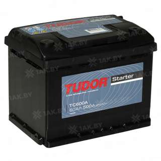 Аккумулятор TUDOR Starter (60 Ah) 500 A, 12 V Обратная, R+ L2 Аккумулятор TUDOR Starter (60 Ah) 500 A, 12 V Обратная, R+ L2