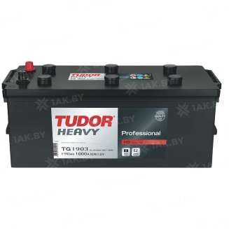 Аккумулятор TUDOR (190 Ah) 1000 A, 12 V Обратная, R+ D5 0