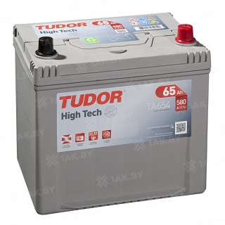 Аккумулятор TUDOR High Tech (65 Ah) 580 А, 12 V Обратная, R+ D23