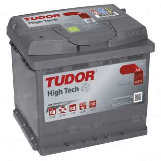Аккумулятор TUDOR High Tech (60 Ah) 600 A, 12 V Прямая, L+ L2 0