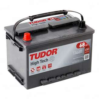 Аккумулятор TUDOR High Tech (68 Ah) 650 A, 12 V Прямая, L+ L3 0