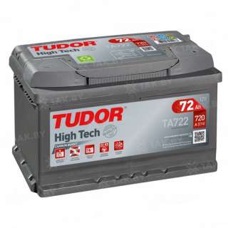 Аккумулятор TUDOR High Tech (72 Ah) 720 A, 12 V Обратная, R+ LB3 Аккумулятор TUDOR High Tech (72 Ah) 720 A, 12 V Обратная, R+ LB3