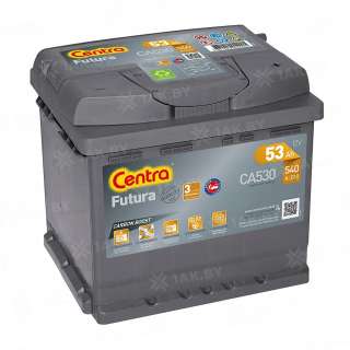 Аккумулятор CENTRA FUTURA (53 Ah) 540 A, 12 V Обратная, R+ L1 Аккумулятор CENTRA FUTURA (53 Ah) 540 A, 12 V Обратная, R+ L1
