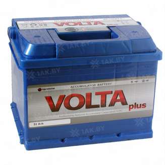 Аккумулятор Volta Plus (55 Ah) 570 A, 12 V Обратная, R+ LB1 0